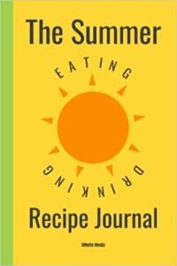 The Summer Recipe Journal Cover with a sun