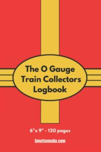 O gauge train collectors logbook cover with a logo similar to Santa Fe F units