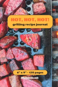Hot hot hot journal veggies on grill