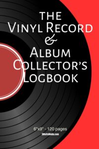 Vinyl Record & Album Collector's Logbook cover